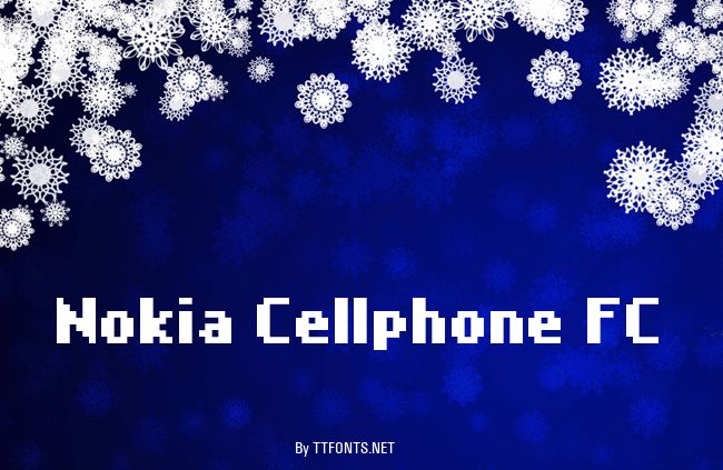 Nokia Cellphone FC example