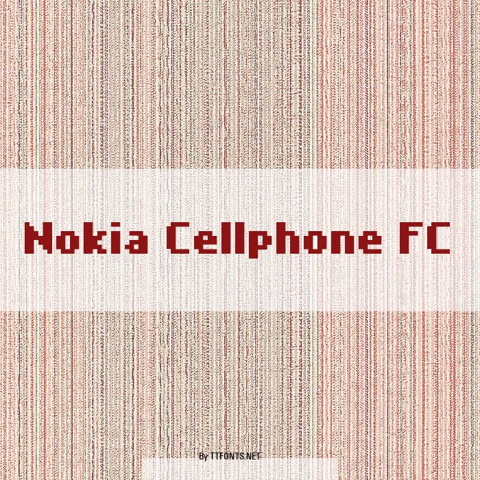 Nokia Cellphone FC example