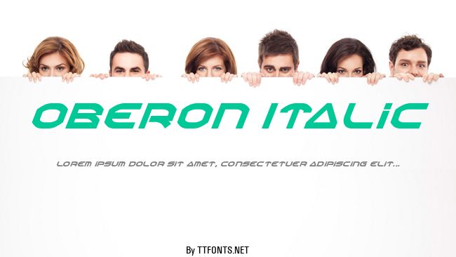 Oberon Italic example