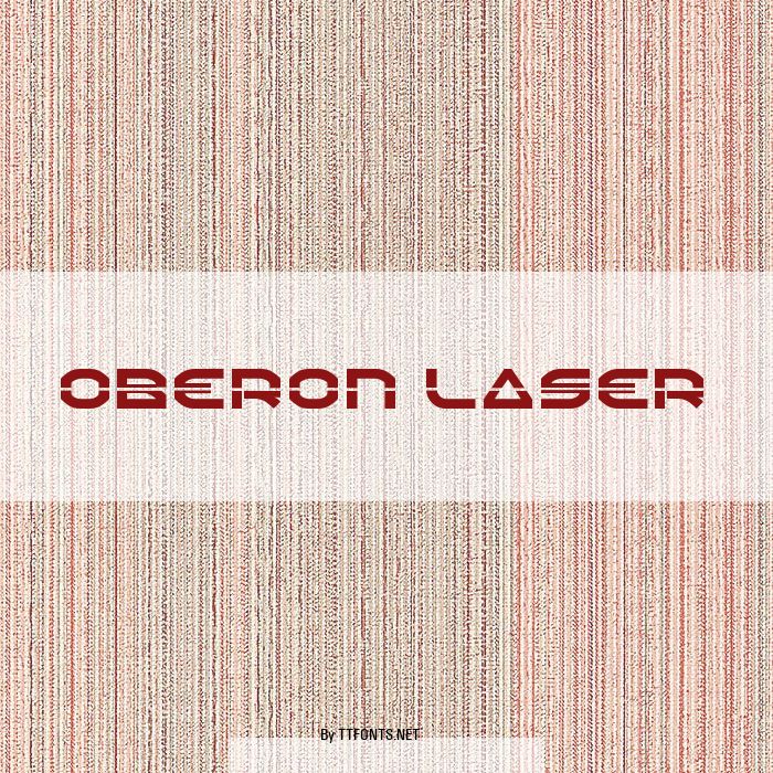 Oberon Laser example