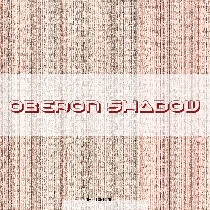 Oberon Shadow example