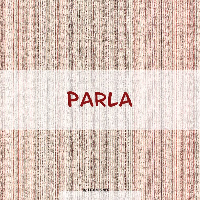 Parla example