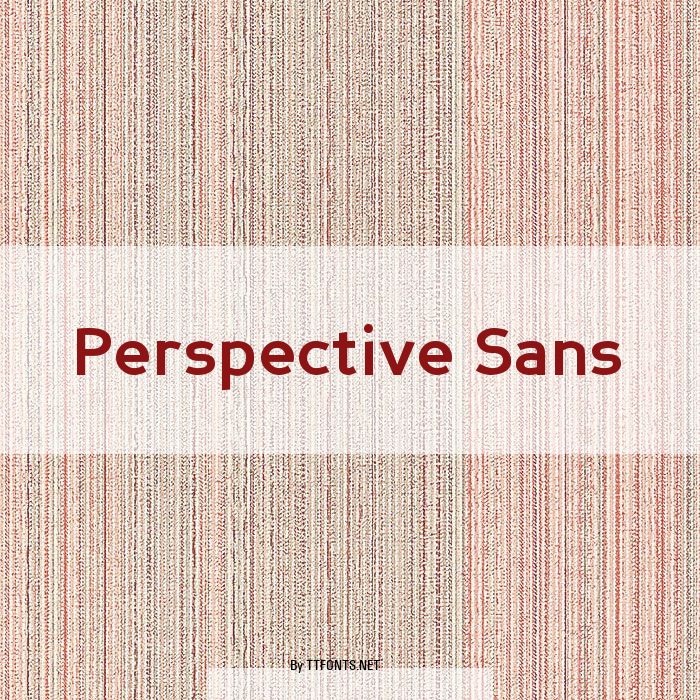 Perspective Sans example