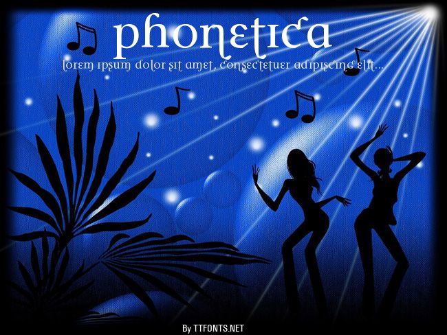 Phonetica example