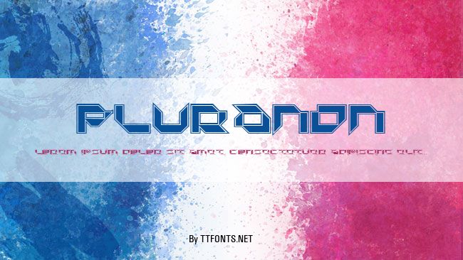 Pluranon example