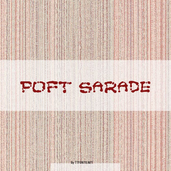 Poft Sarade example