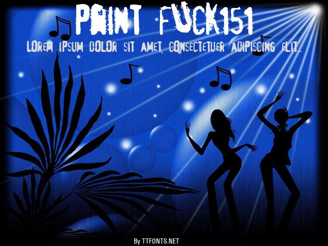 pRint fUck151 example