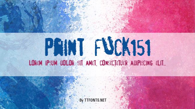 pRint fUck151 example