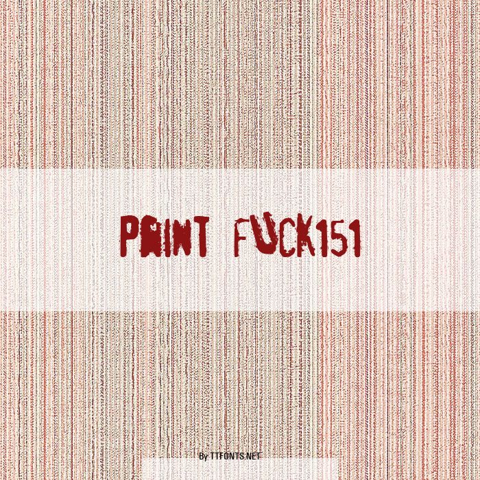 pRint fUck151 example