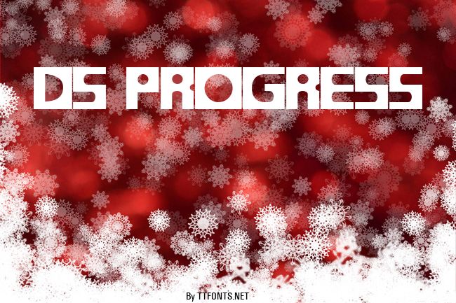 DS Progress example