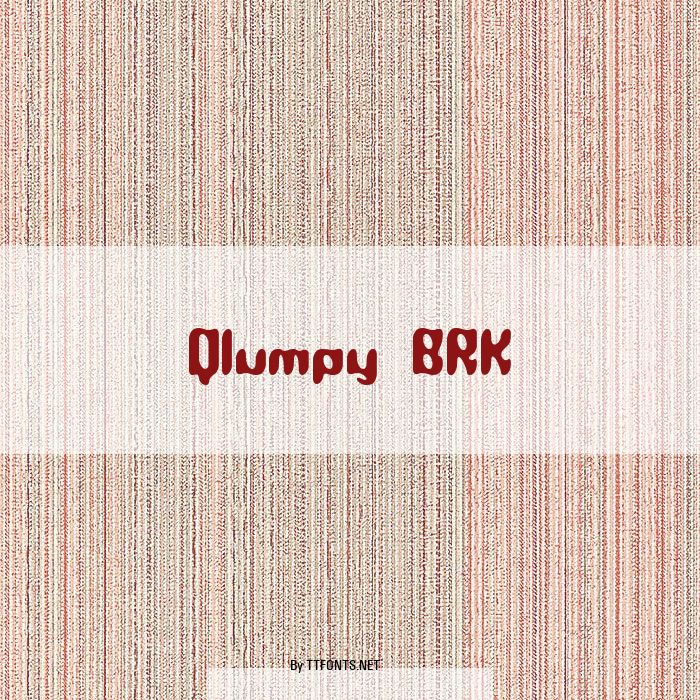 Qlumpy BRK example
