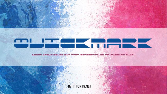 Quickmark example