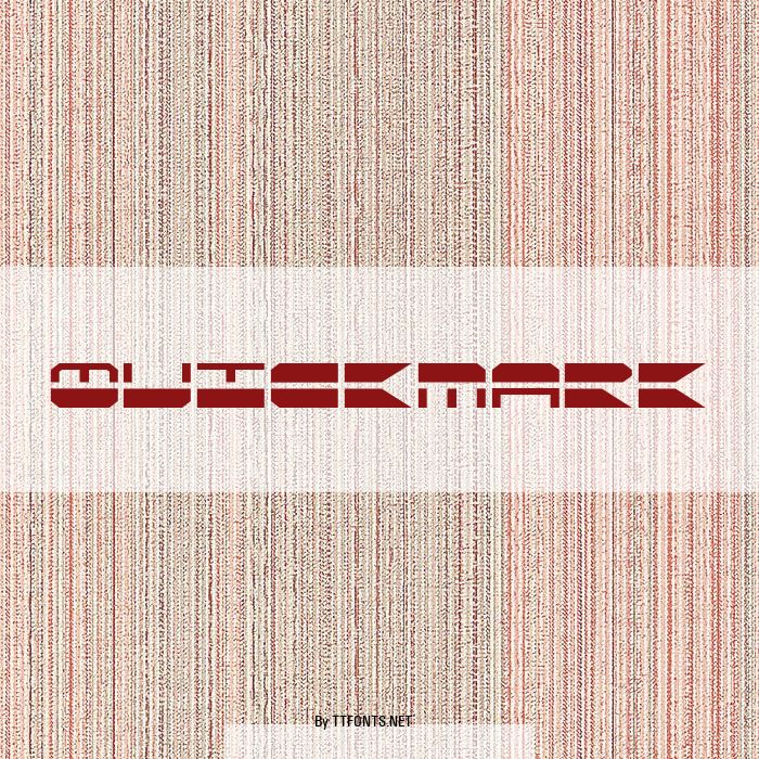 Quickmark example