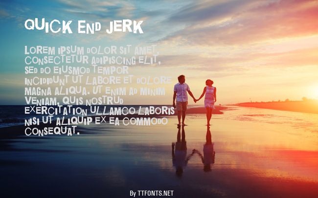 Quick End Jerk example