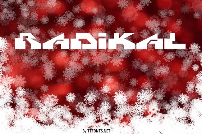 Radikal example