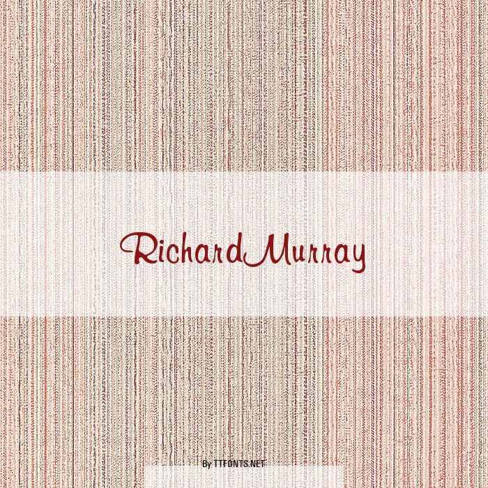 RichardMurray example