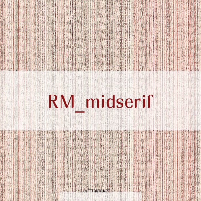 RM_midserif example