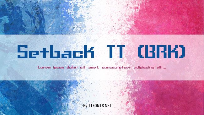 Setback TT (BRK) example
