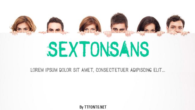 SextonSans example