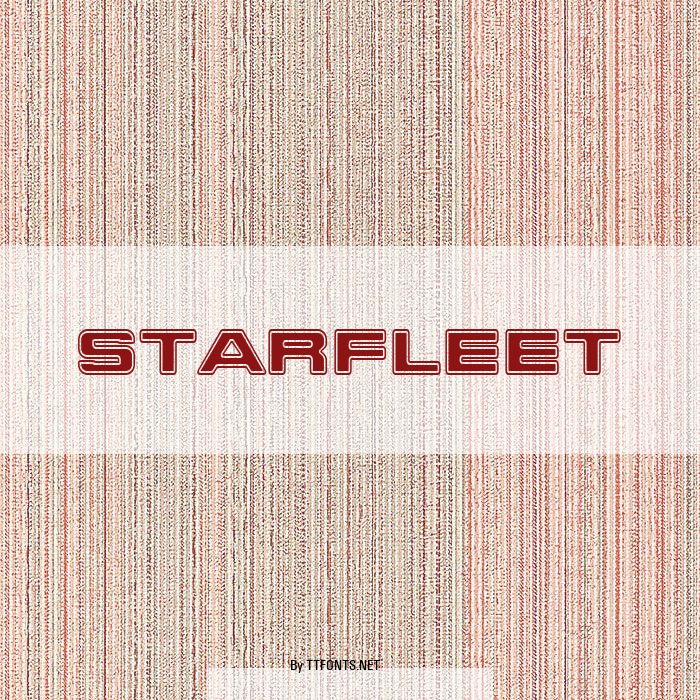 Starfleet example