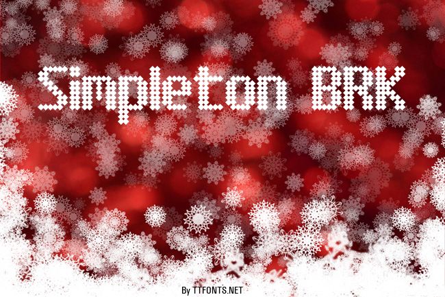Simpleton BRK example