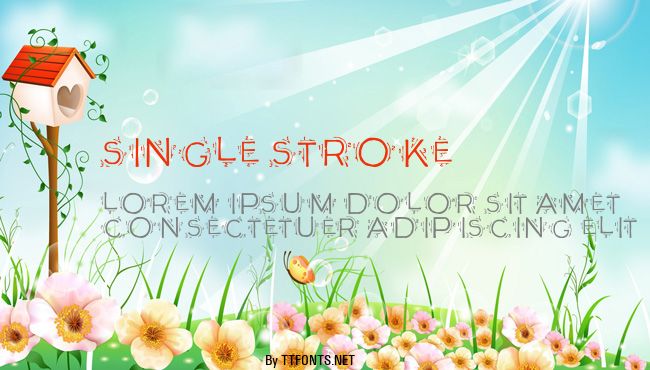 Single Stroke example