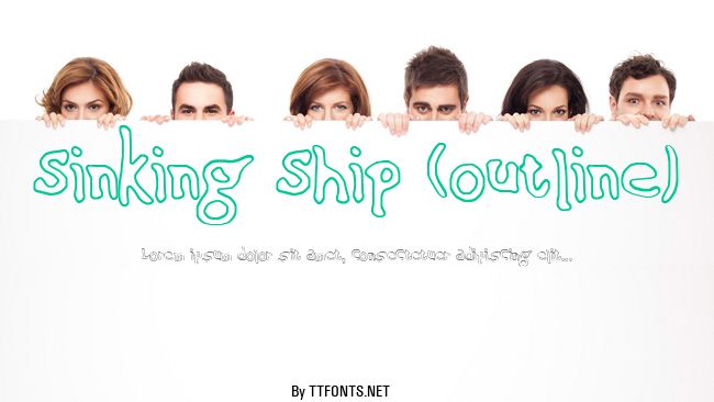 Sinking Ship (outline) example