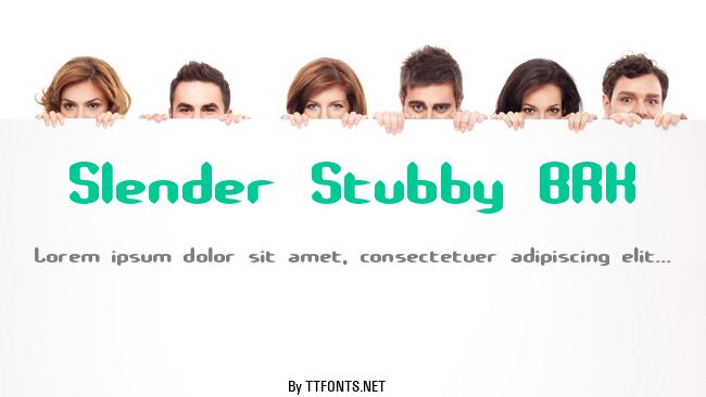 Slender Stubby BRK example