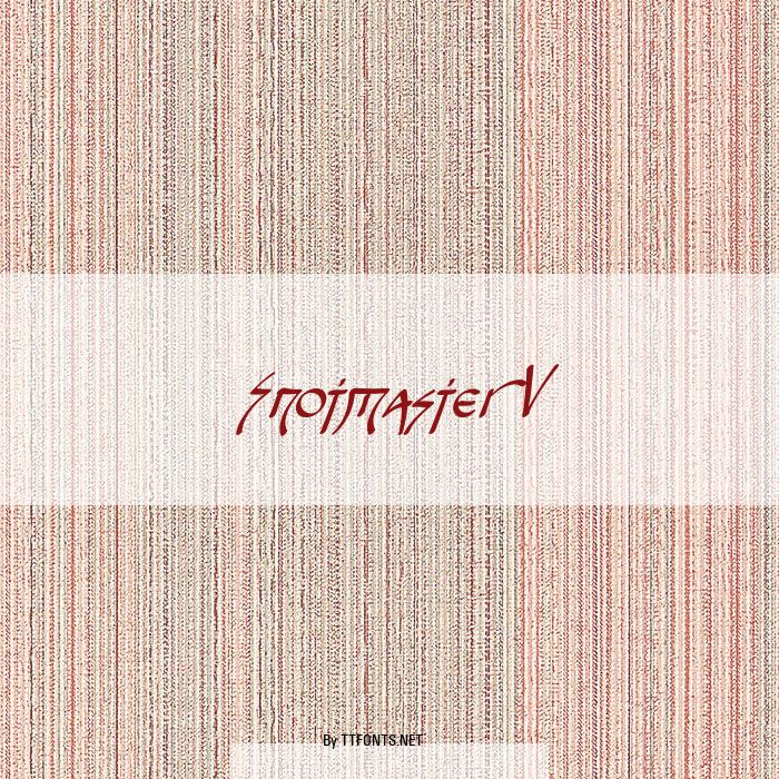 Snotmaster V example