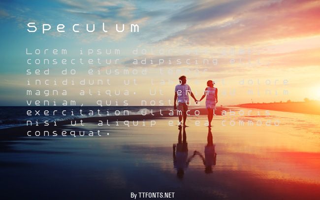 Speculum example