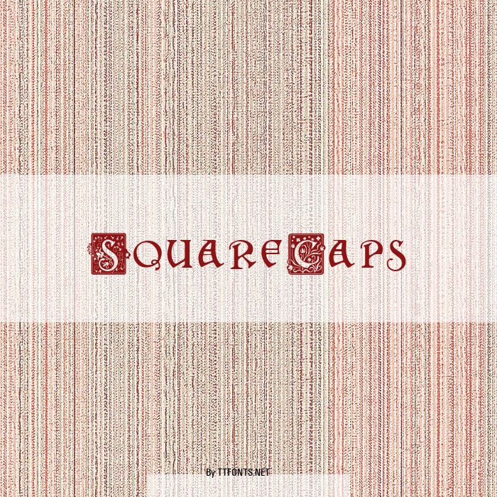SquareCaps example