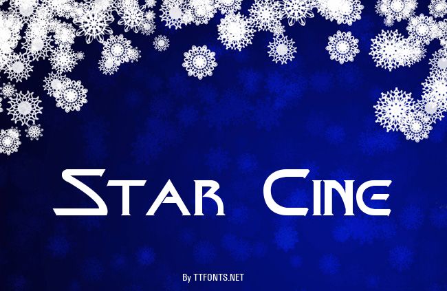 Star Cine example