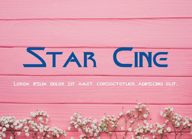 Star Cine example