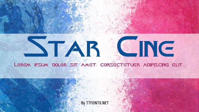 Star Cine example