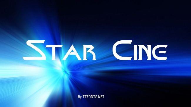 Star Cine example