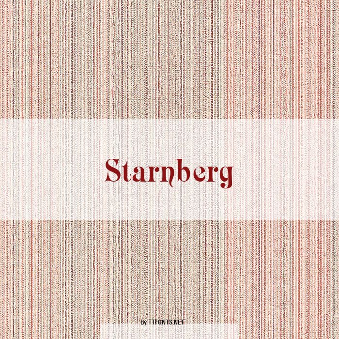 Starnberg example