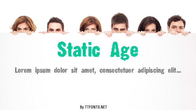 Static Age example