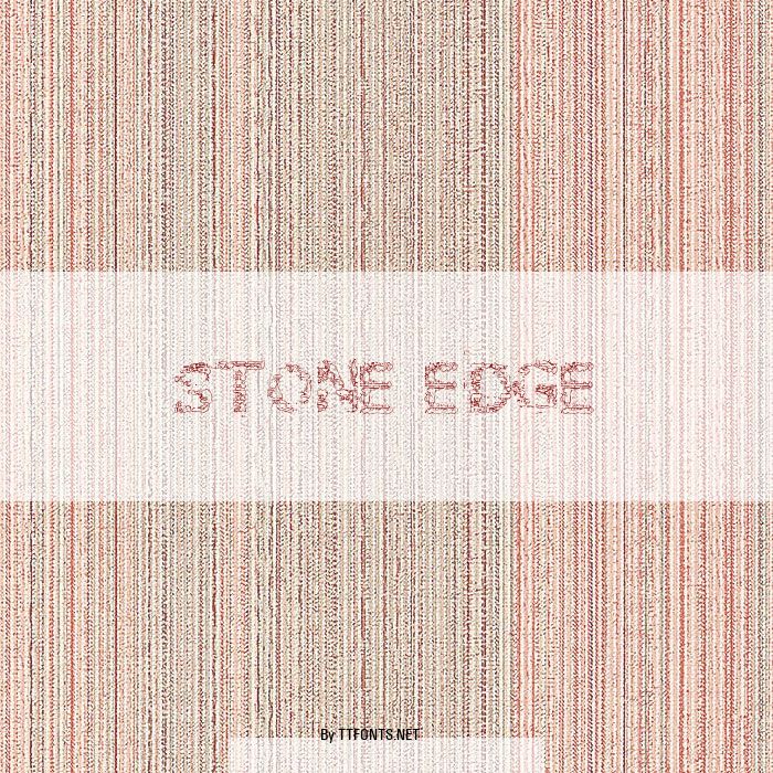 Stone Edge example
