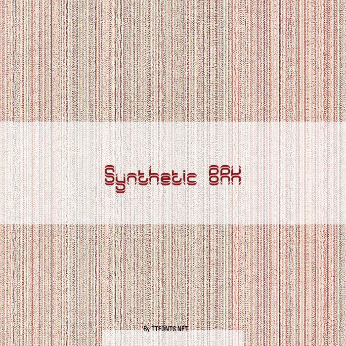 Synthetic BRK example