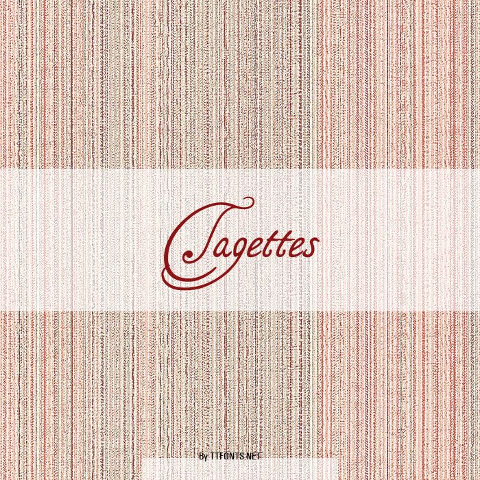 Tagettes example