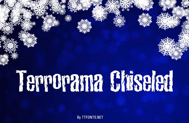 Terrorama Chiseled example