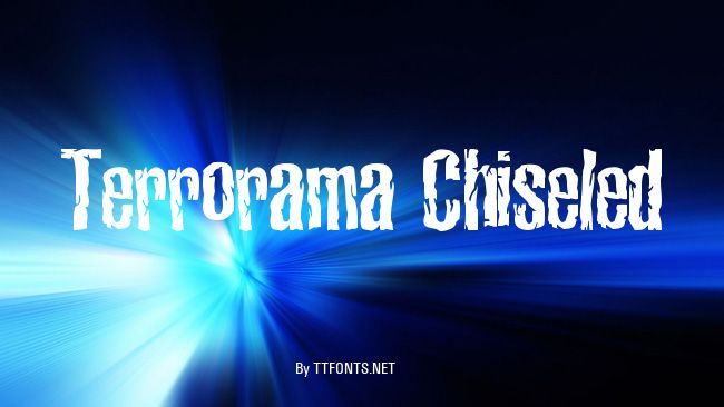 Terrorama Chiseled example