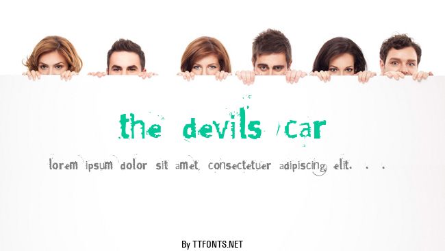 the devils car example