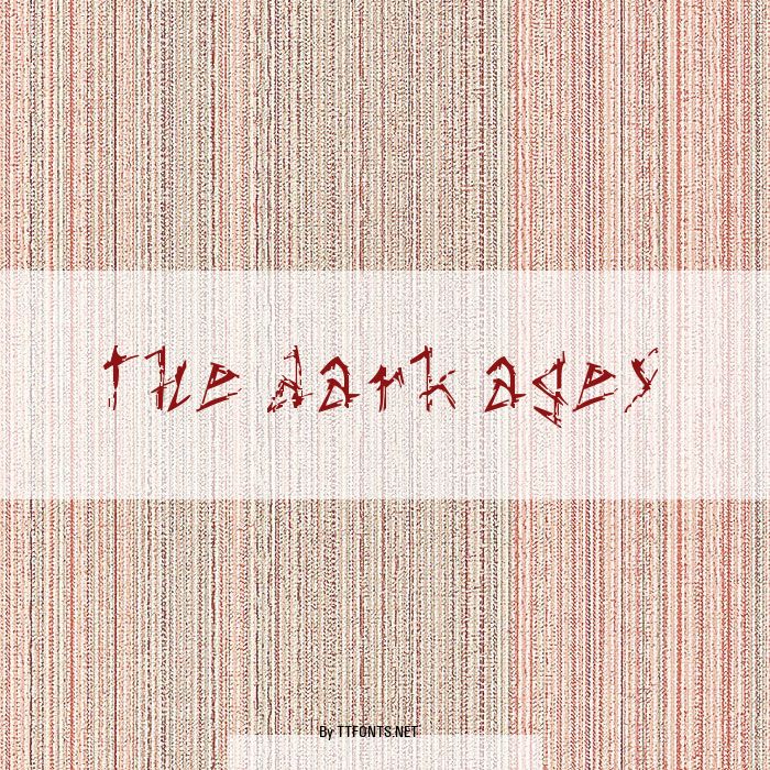 the dark ages example