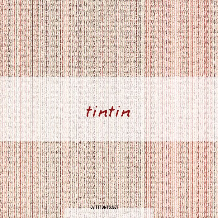 tintin example