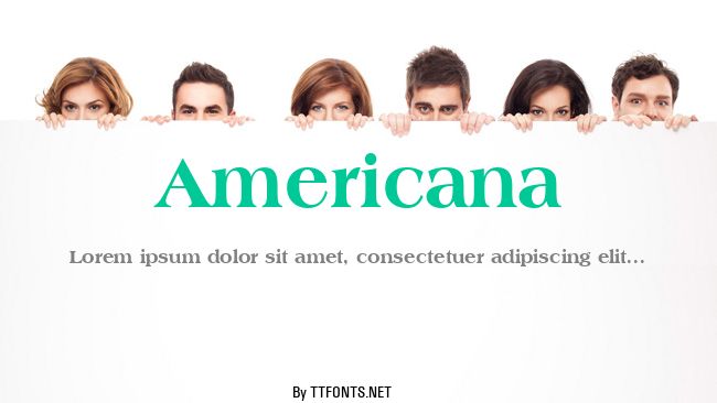 Americana example