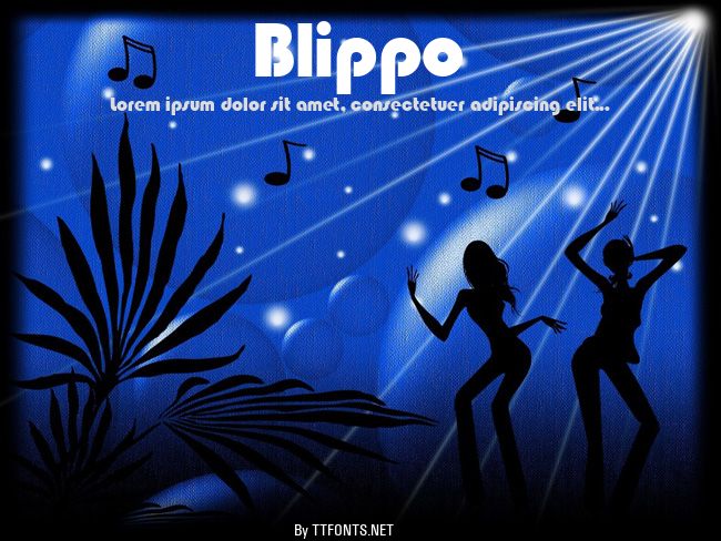 Blippo example