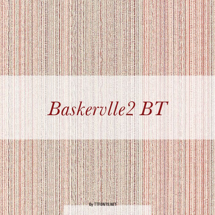 Baskervlle2 BT example