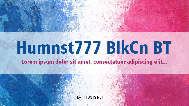 Humnst777 BlkCn BT example