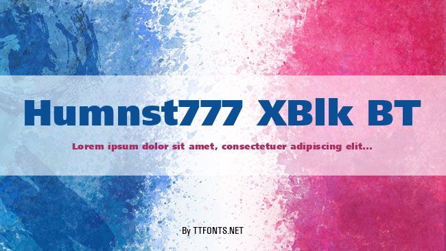 Humnst777 XBlk BT example